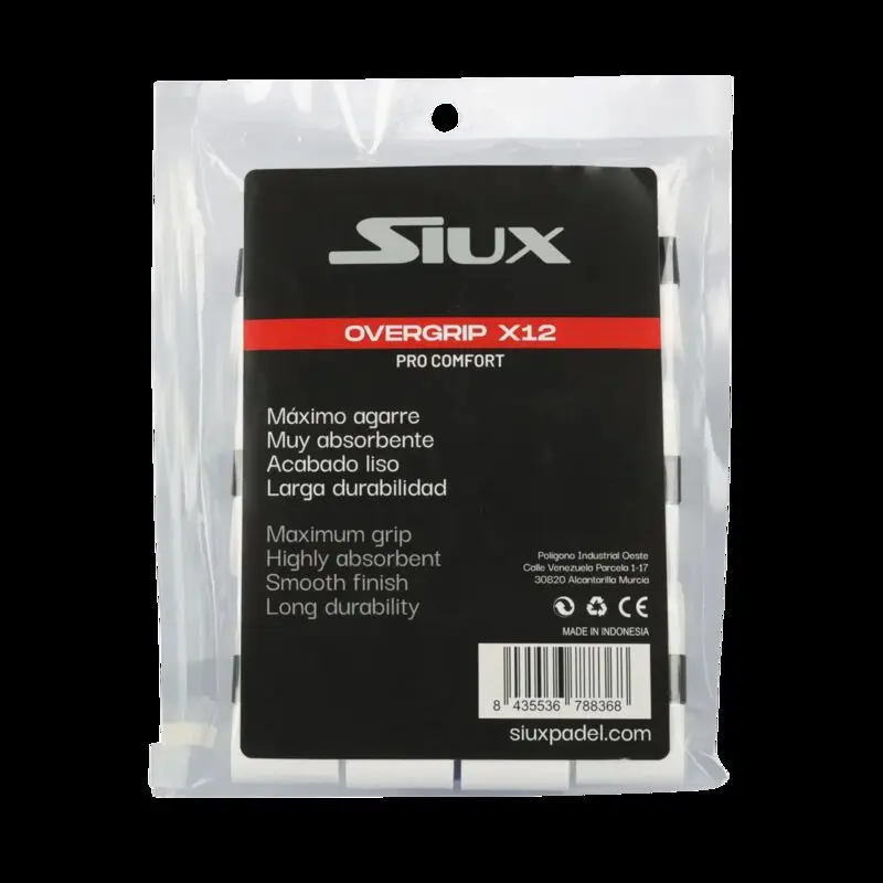 Siux Pro Comfort x12 Padel Overgrip